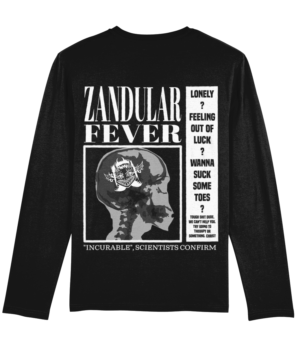 TABLOID DOUBLE-SIDED LONGSLEEVE (BLACK)