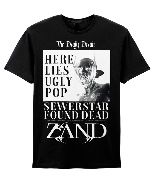 HEADLINE T-SHIRT (BLACK)