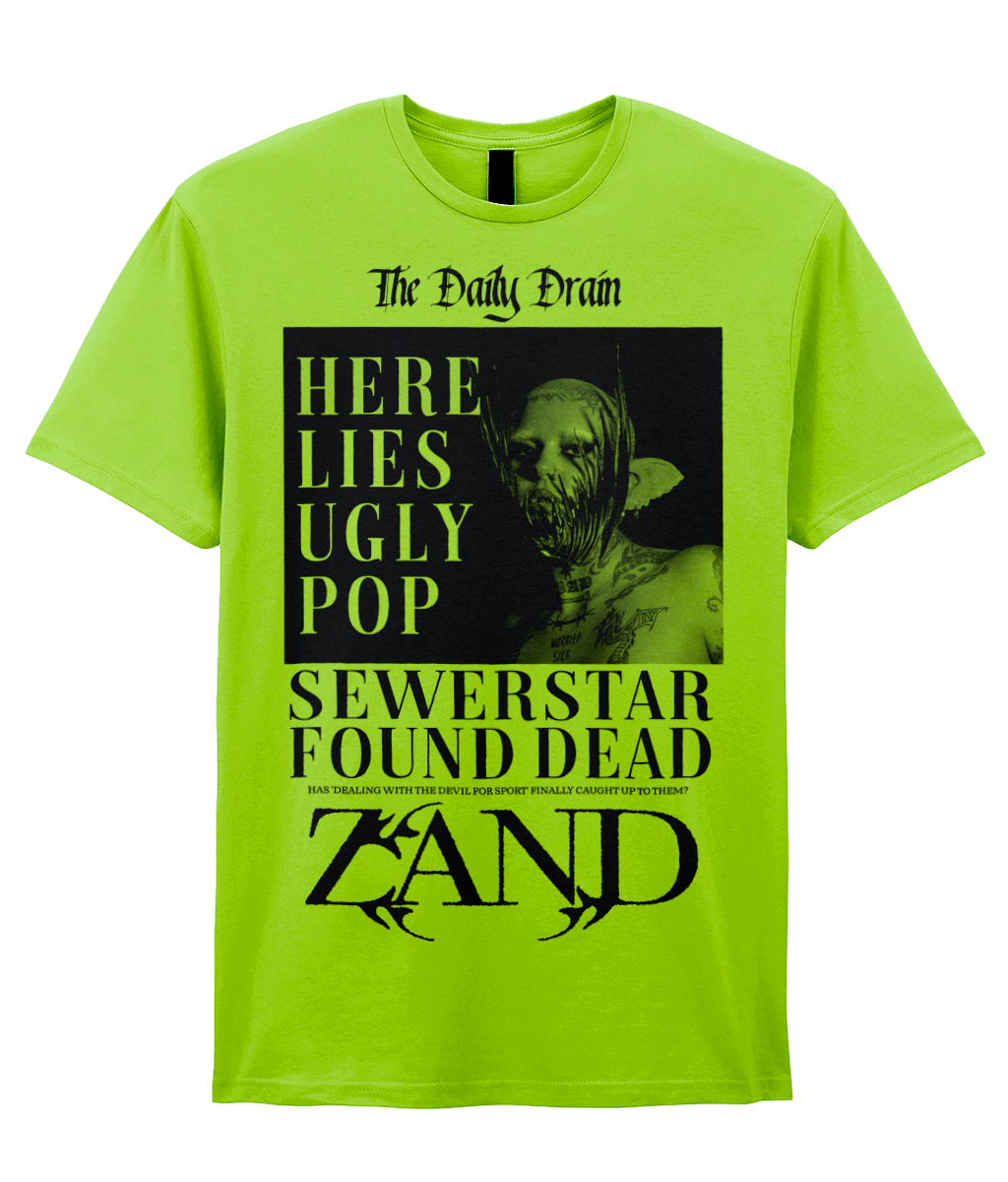 HEADLINE T-SHIRT (LIME)