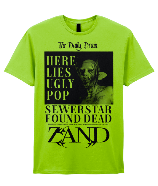 HEADLINE T-SHIRT (LIME)
